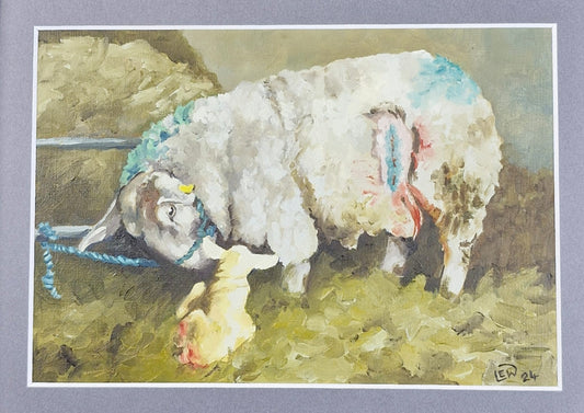 'A Years Work' Original Oil.