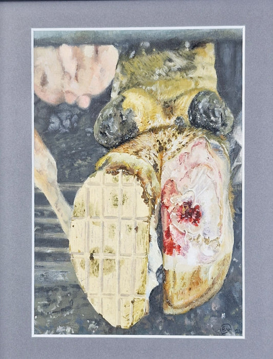 'Sole Ulcer' Original Oil