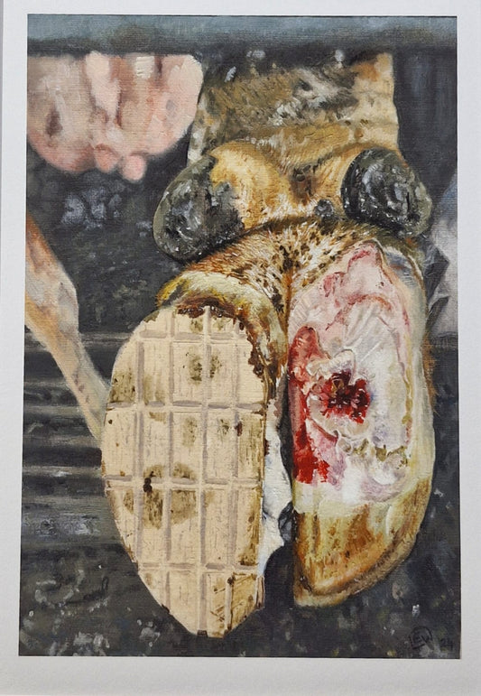 "Sole Ulcer" – Limited Edition Fine Art Print