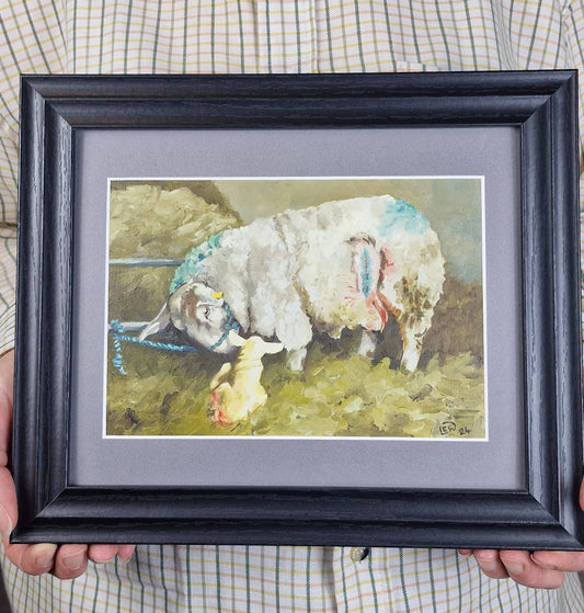 'A Years Work' Original Oil.