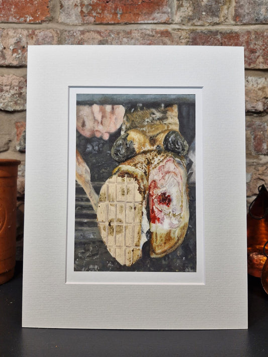 "Sole Ulcer" – Limited Edition Fine Art Print
